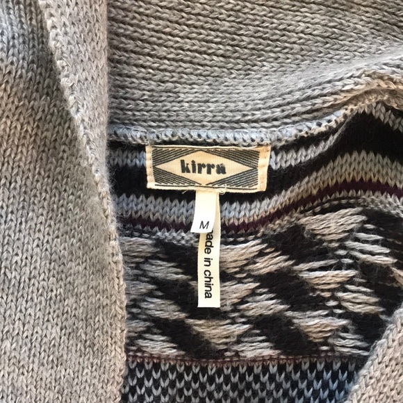 Women’s open front knit sweater - Picture 2 of 3